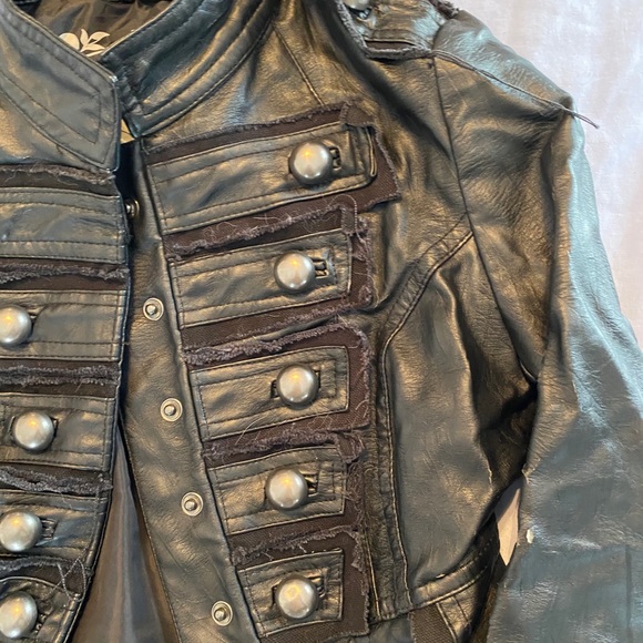 VINTAGE 2004 JOUJOU TODDLERS LEATHER JACKET - Picture 9 of 13